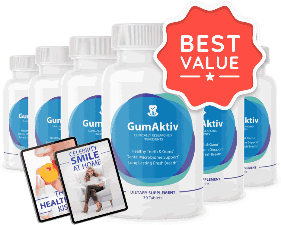 GumAktiv — 6 Bottle Package